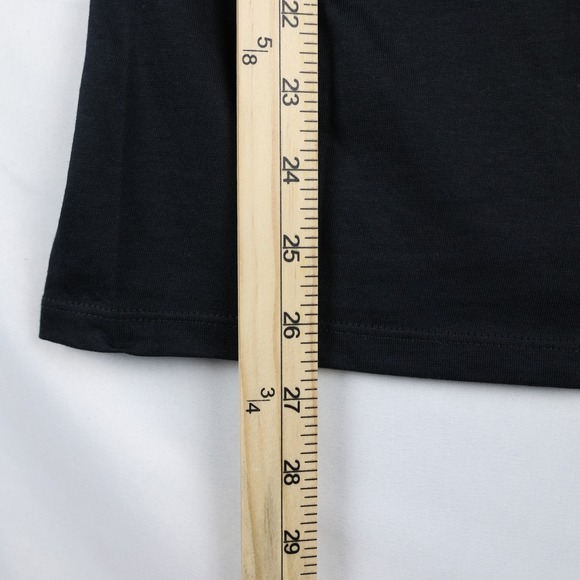 Nebraska Cornhuskers Shirt Womens Medium Black NCAA Football Studded Tee V Neck - Picture 10 of 13